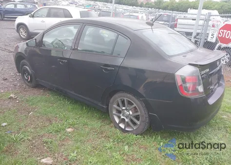 2012 Nissan Sentra Se-R из США, поврежденный, VIN 3N1BB6AP2CL642182